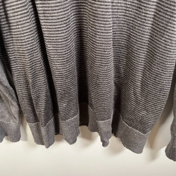 Smartwool Sparwood Stripe Crew Sweater Mens Size XL Brown Merino Wool - Picture 6 of 9